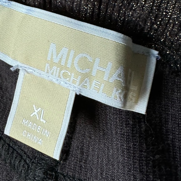 Michael Kors XL Gold Brown Shimmer Pants - Picture 13 of 16